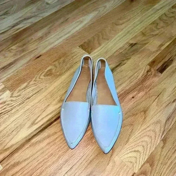 J.Crew Edie Loafer Leather Pointed Flats - Picture 5 of 7